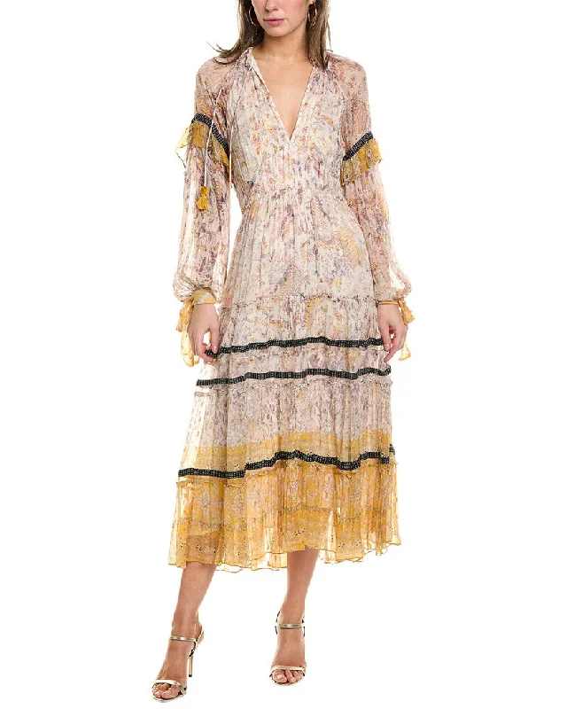 Hemant & Nandita Long Midi Dress