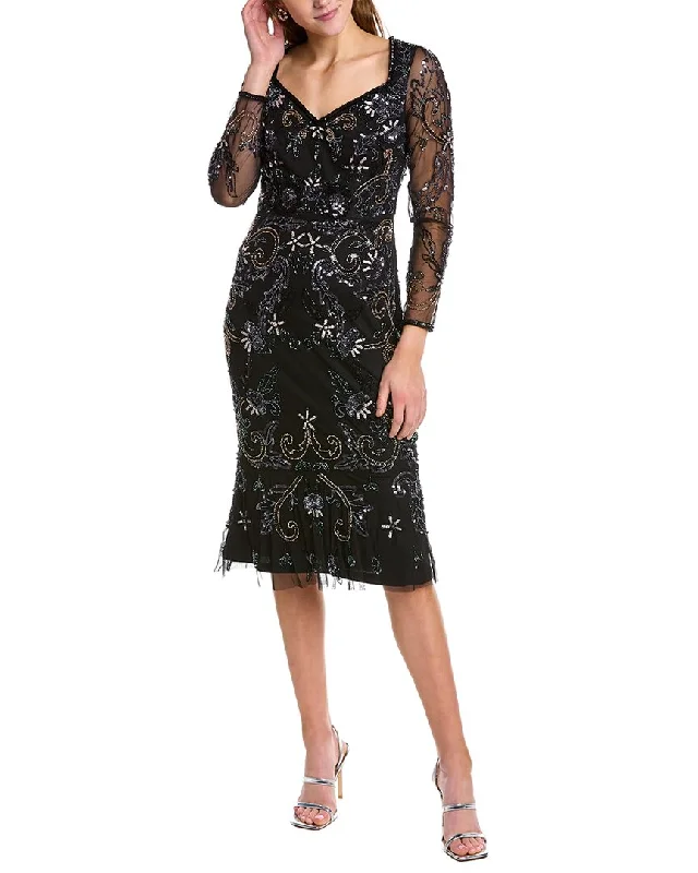 Adrianna Papell Embellished Cocktail Dress