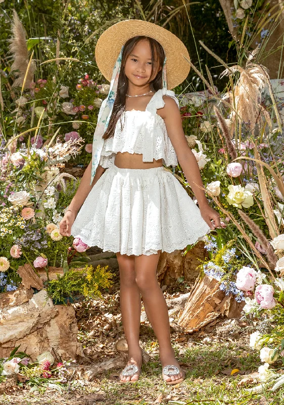 Alegra Embroidered Skirt