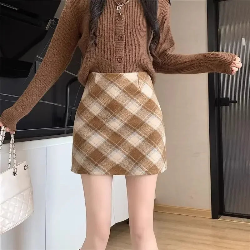 Khaki Plaid [lined]]