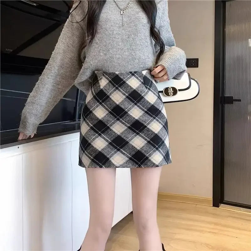 Black Plaid [lined]]