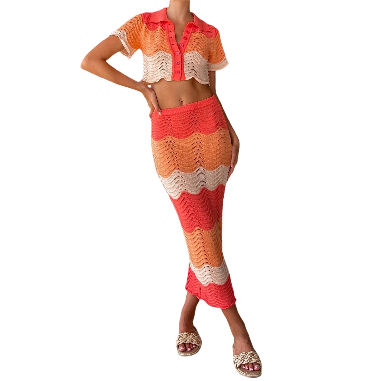 A-Orange Stripe