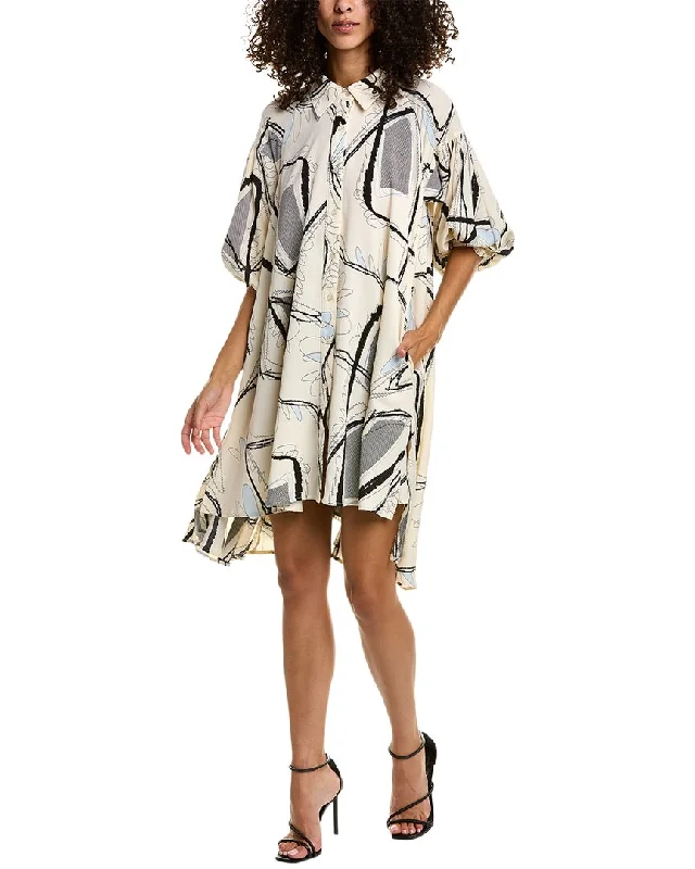 Gracia Handkerchief Shirtdress