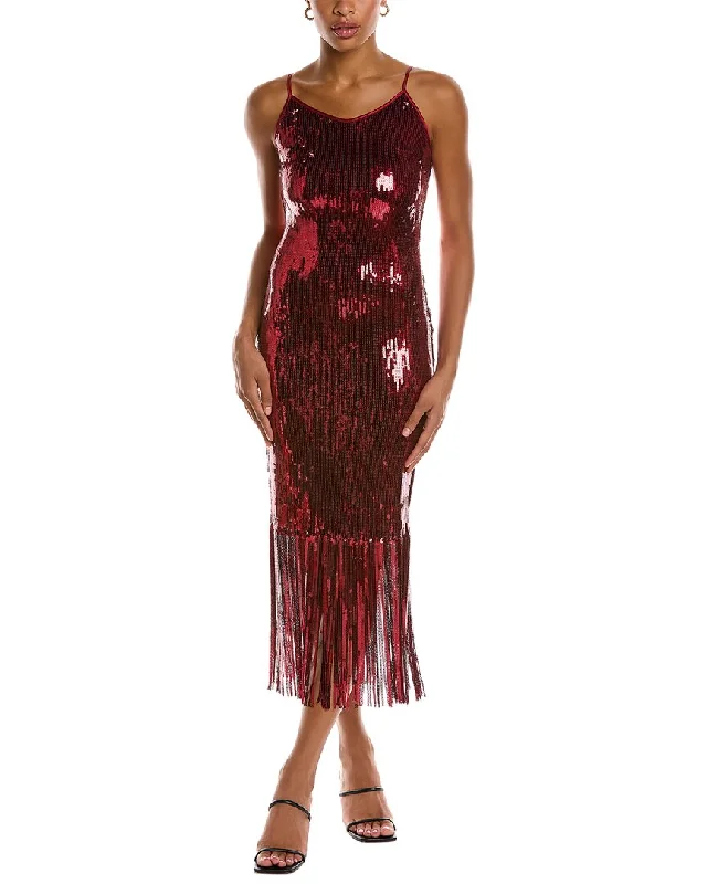 Nanette by Nanette Lepore Deco Sequin Cocktail Dress