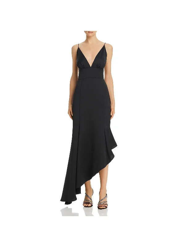 Restore Womens Sleeveless V Neck Cocktail Dress