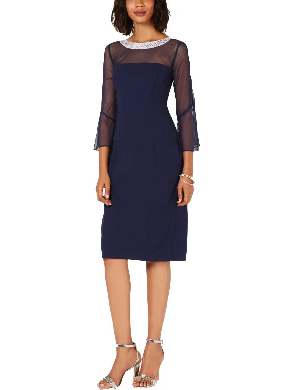 Womens Special Occasion Embellished Cocktail Dress