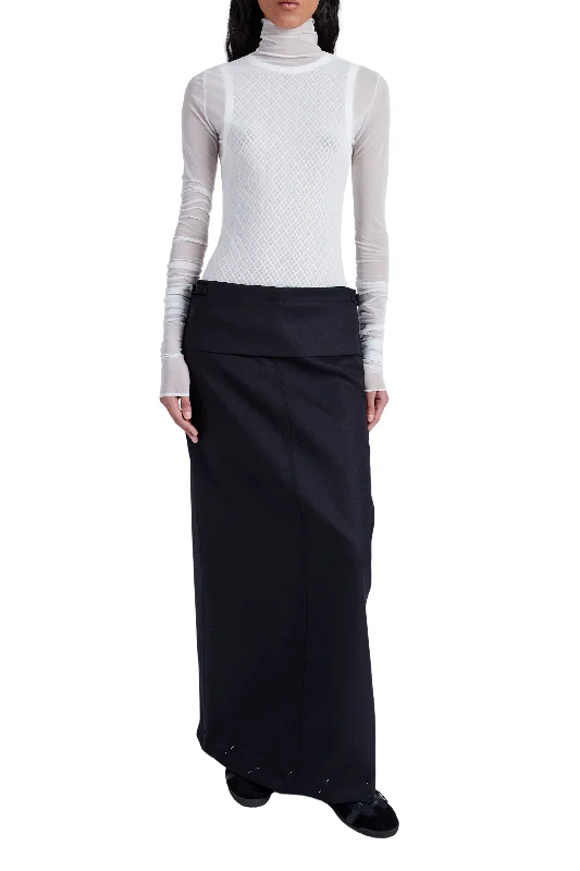 Adriana Wool Maxi Skirt