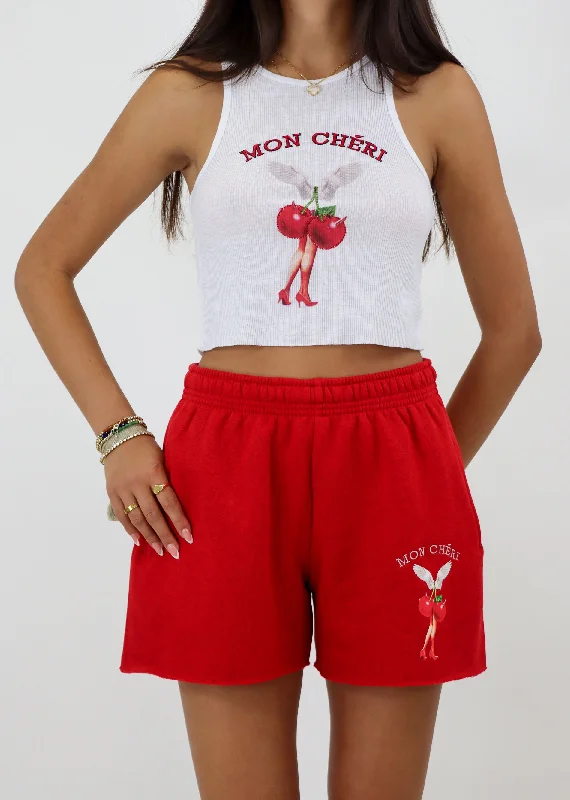 Boys Lie Cherry Picker Francis Shorts ★ Red