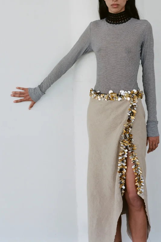 Darliston Paillette Maxi Skirt