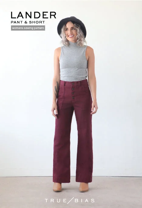 Lander Short / Pant - Sewing Pattern | True Bias