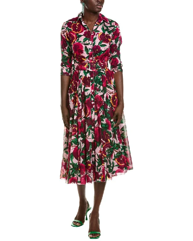 Samantha Sung Aster Shirtdress