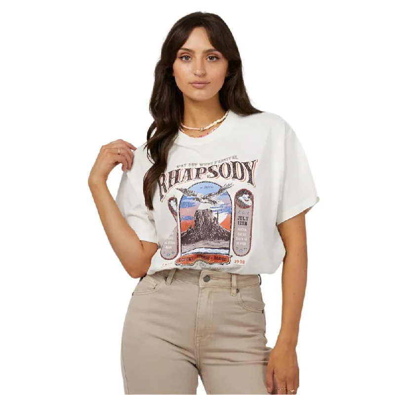 Sky Dance Oversized Tee - Womens
