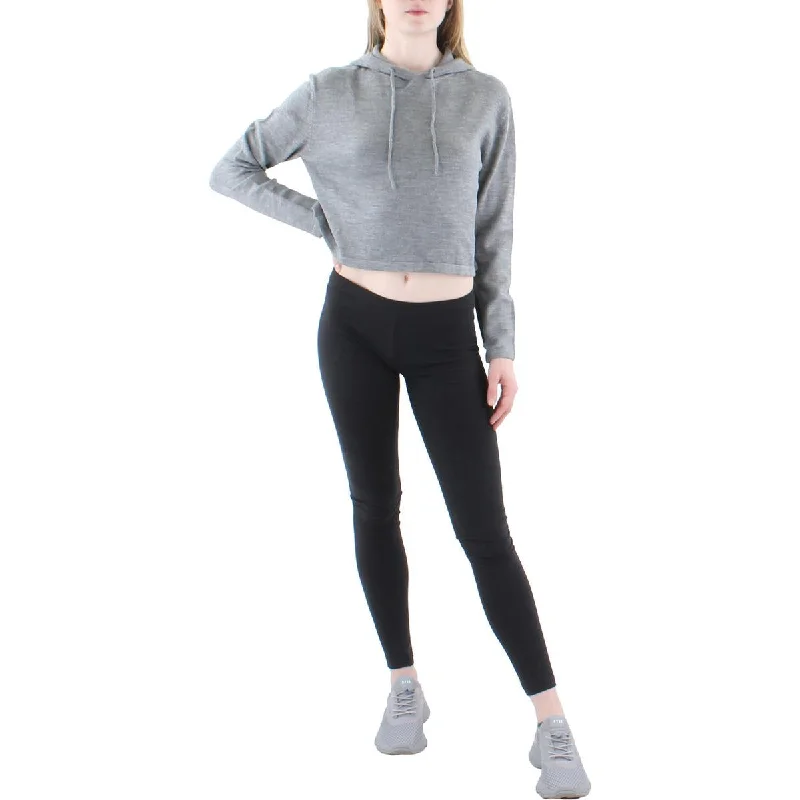 French Connection Womens Gym Fitness Crop Top