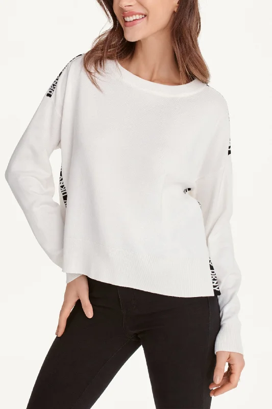 LOGO TAPE SWEATER