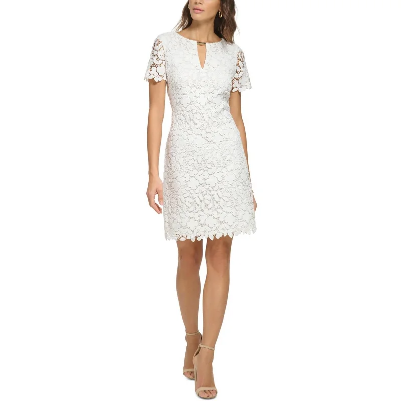 Kensie Dresses Womens Daytime Mini Sheath Dress