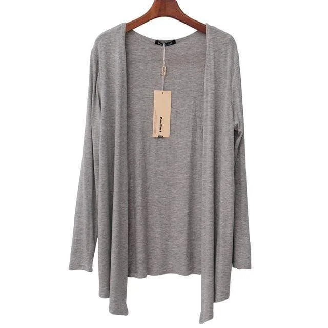 Pointed Hem Gray