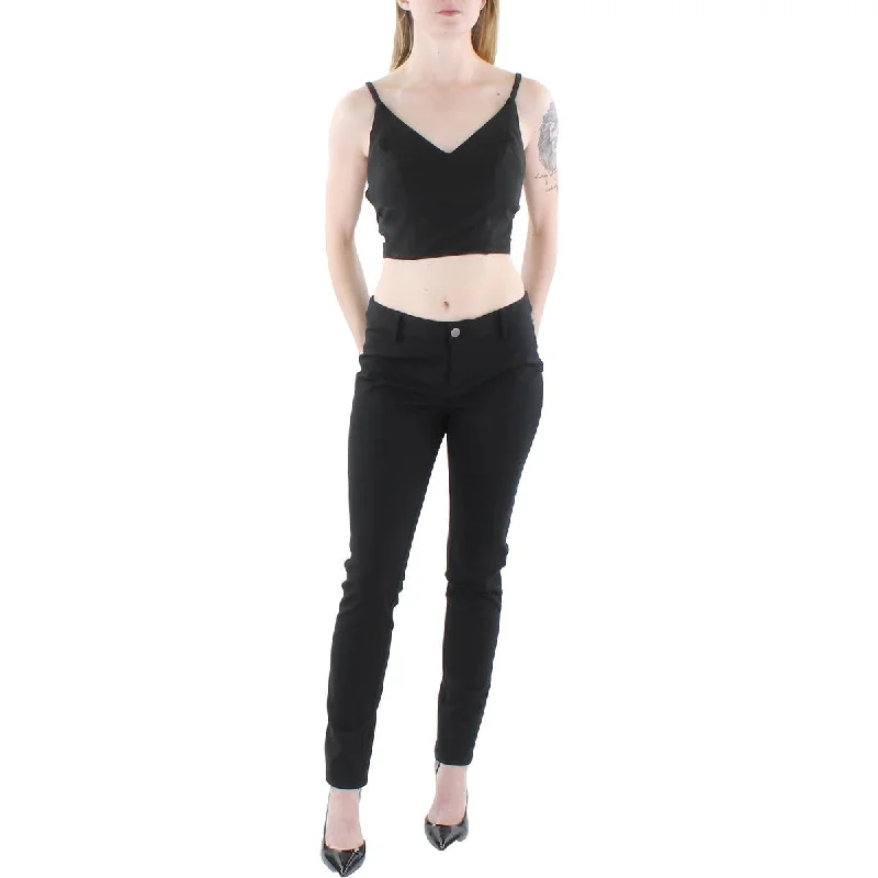 Speechless Womens Juniors Cut-Out Special Occasion Cropped