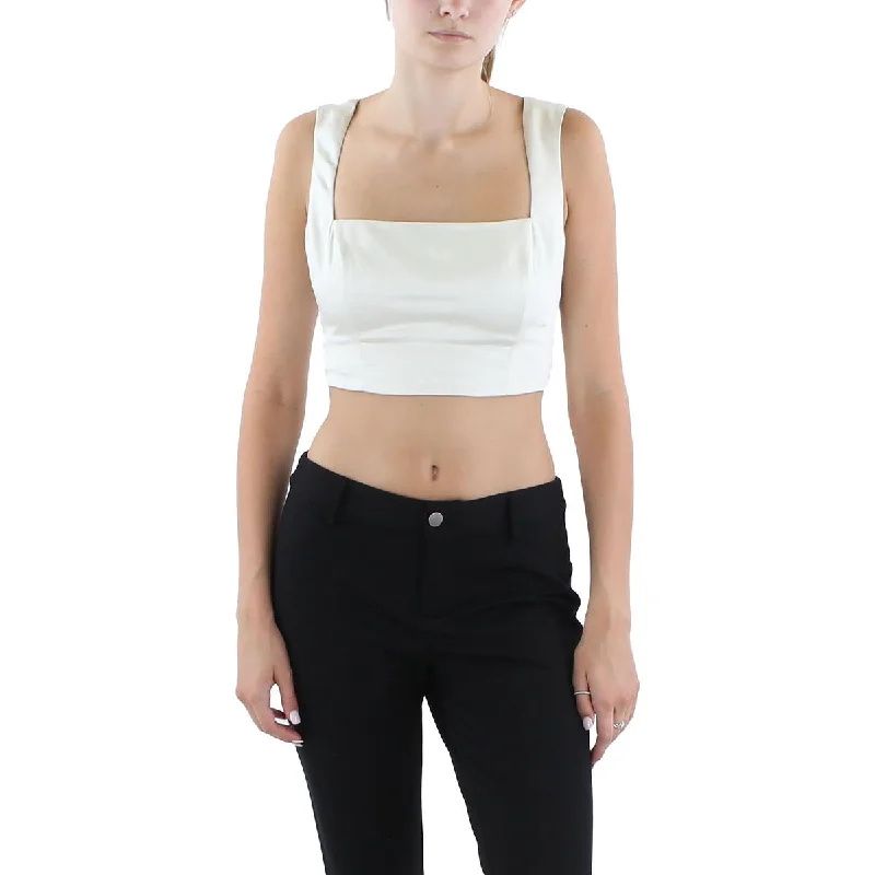 Guess by Marciano Womens Zipper Cropped