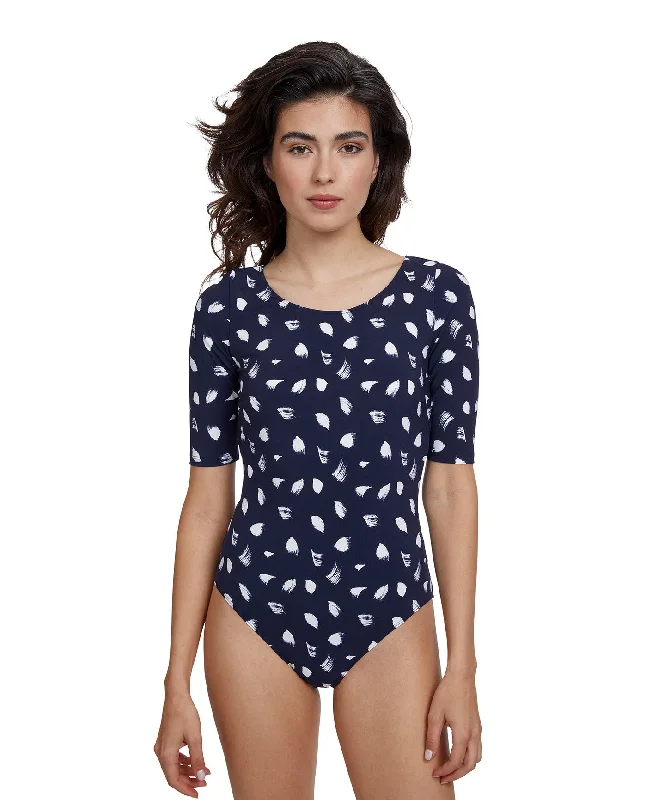 GOTTEX MODEST NAVY AND WHITE