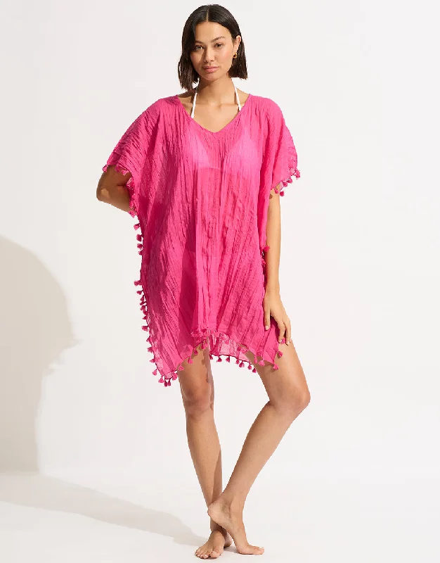 Amnesia Kaftan - Fuchsia Rose