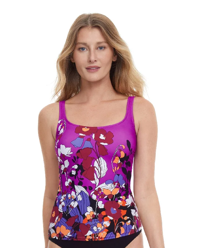 GOTTEX FLORAL ART PLUM