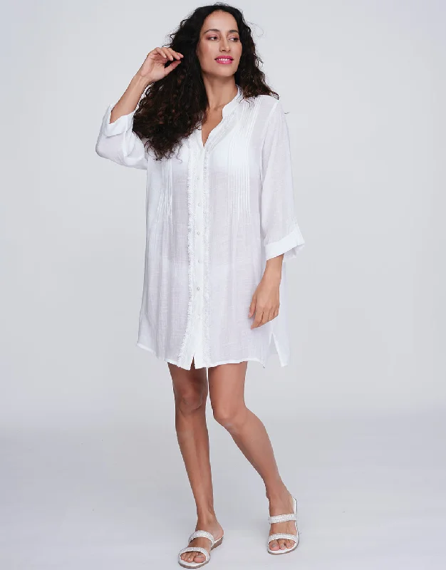 Reeva Beach Shirt - White